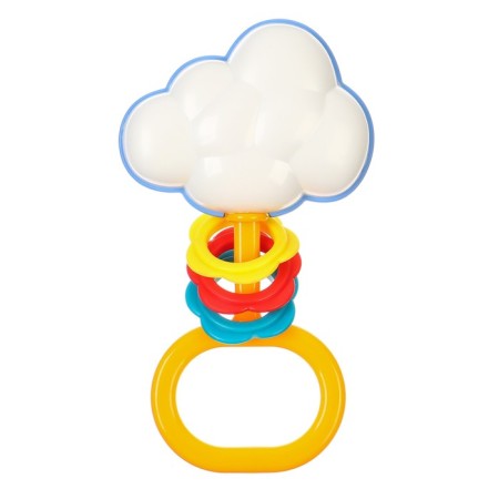 Little rattle "Cloud", color mix, Aelita-1