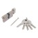 The cylinder mechanism standard MAX, 70 mm (35x35V), 5 keys, key/turntable, matte nickel 1024813