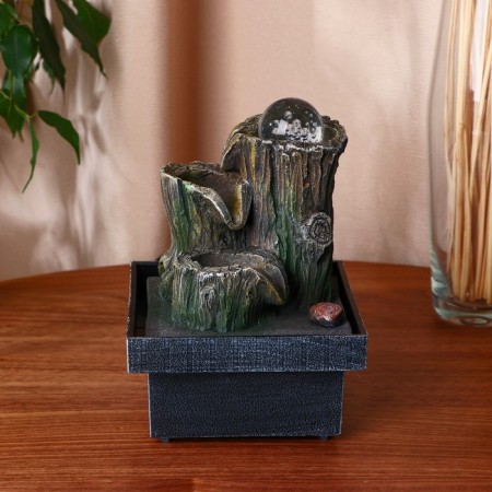 Fountain "Bryvna Vertical" 14x14x19 cm (with backlight)