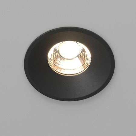 The built-in lamp Technical DL058-12W3K-B, 12W, 8x8x6 cm, Led, 910lm, 3000k, black color black-5