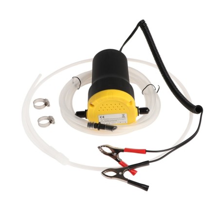 Pump for pumping oil, 12 V, 60 watts, hose 1.2 m, wire 2 m