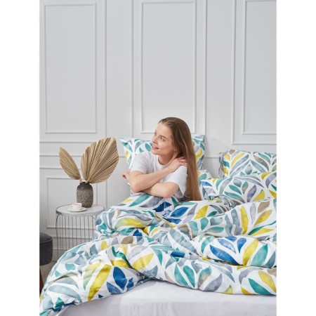 Bed linen euro, size 214x240 cm, 215x220 cm, 70x70 cm - 2 pcs-2