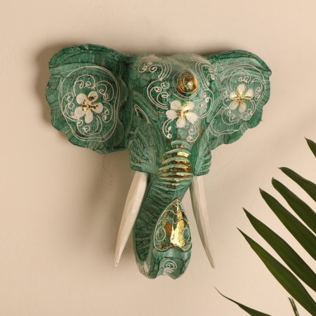Souvenir tree "Elephant Head" 28x26x10.5 cm-1