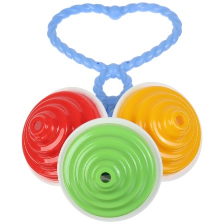 Rattle "mushrooms", color mix, aelytes-5