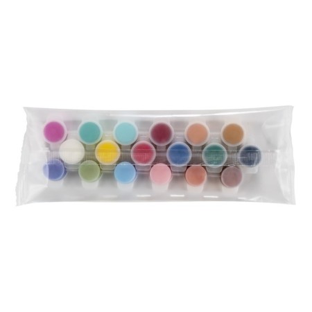 Acrylic paint, set of 18 colors x 3 ml, calligrata, frost -resistant, in a package-8