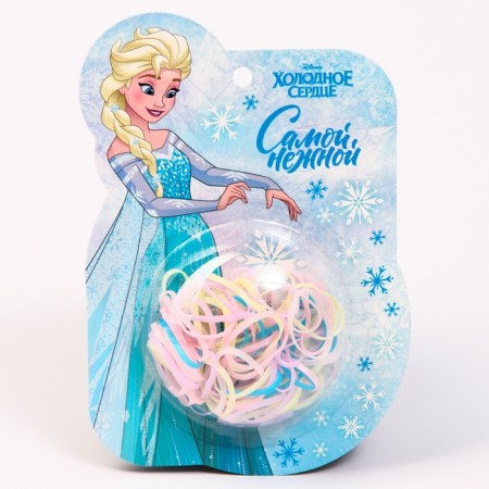 Hair gum, 85 pieces, cold heart mix-3