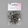 Installation buttons, delta, d = 15 mm, 10 pcs, black nickel color