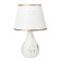 Board lamp "Marmor" E14 40W White-gold 23x23x35 cm Risalux
