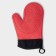 Mitten for hot share "Profi", silicone, 26.5 × 18.5 × 1.5 cm, with a cuff, color mix