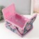 Casket for needlework "Kaleidoscope flowers" 19x26x14.5 cm