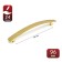 Standart RCC handle RC001, m/o 96 mm, color gold