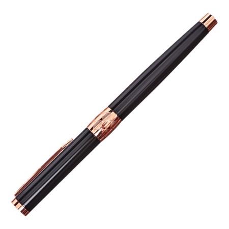 Handle Gift Roller in the leatherette case Case grant Black/Bronze-1