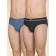 Men's panties, size xxl, jeans color, black, 2 pcs