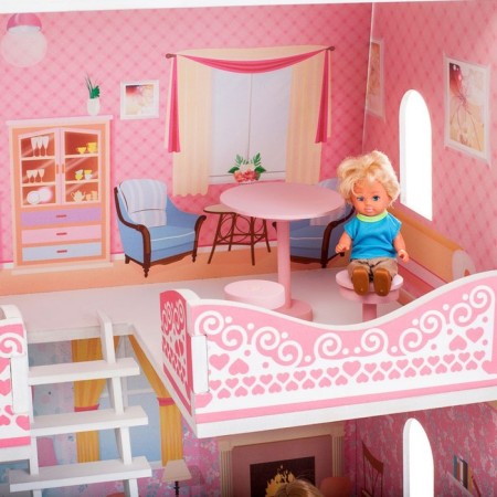 Puppet house "Adele Sharman" with furniture and accessories 7 pcs.-6