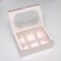 Box for 6 cakes, white, 24 x 16 x 8