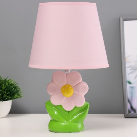 Table lamp "Flower" E14 40W pink 20x20x33cm