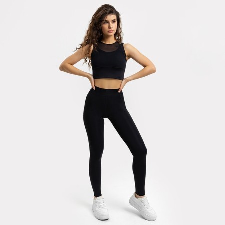 Female leggings, black color, size 46 (m)-1