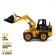 Radio -controlled "construction" tractor, mobile bucket, works from batteries