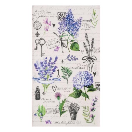Ethel towel Beloved Grandmother 40x73 cm, 100% cotton, sarzha 190 g/m2-1