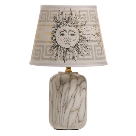 The table lamp "Sun" E14 15W Beige 31x20x20cm Risalux-6