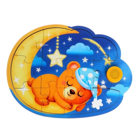 Wooden puzzle with the chip "Sweet dreams", 11 details