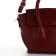 Women's bag with lightning, burgundy color