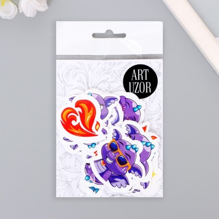 Stickers stickers for scrapbooking "Dragon" 9-332-2