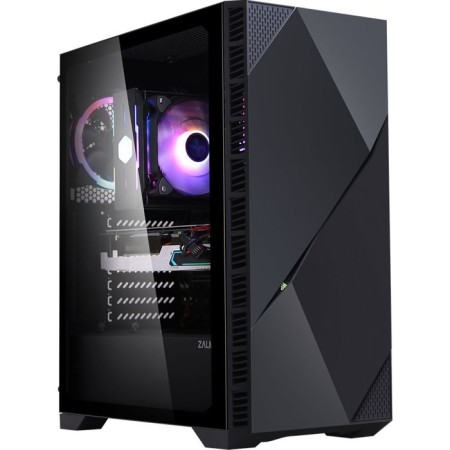The Zalman Z3 Iceberg case is black without BP E -TX 4x120mm 5x140mm 1xusb2.0 2xusb3.0 Audio Bott PS 10044