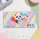 Envenue for money "Fun birthday!" Panda, cookies, 17x8 cm