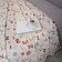 Fleet blanket "letters", size 150x200 cm, milk color