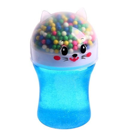 Lizun - Skik "Kitik", with filling, sparkles, color mix-1