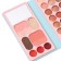 A set of decorative cosmetics (highlighter, shadows for eyebrows, blush, glitter, eye shadow)