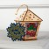 Christmas tree toy "Lantern with bells", from batteries, glow of warm white