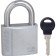 Castle of hinged Fuaro PL-3063, 63 mm, 3 English keys
