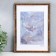 Photo frame Plastic "Kame" 21x30 cm, Karelian birch