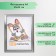 Photo frame plastic 30x40 cm silver (790)
