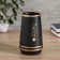 Vase Ceramics "Vera" 8.5x10.5x18 cm, black-gold