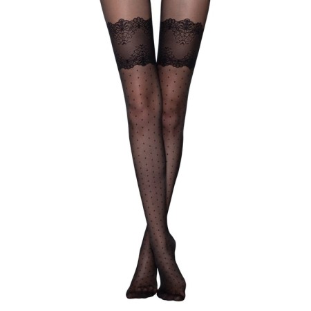 Women's tights Fantasy Seduction, size 2, color Nero-2