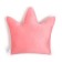 Ethel "Crown" pink 48x38cm, velor, 100% p/e