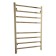 Water towel Domoterm "Quadro" P8, 500x800 mm, gold