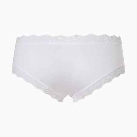 Set of women's panties slips (3 pcs), white/black/pink color, size l (44-46)-5