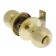 Latch 1303, with a key, color gold