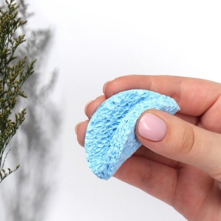 A set of spunges for washing "softness", d = 5.8 cm, 4 pcs, multi -colored-2