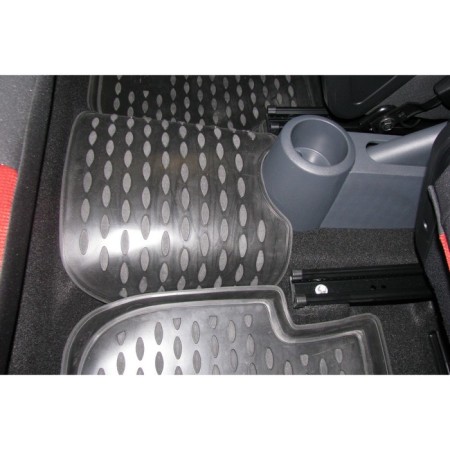 Rugs in the salon Mitsubishi Colt 5D 10/2009-2016, 4 pcs. (polyurethane)-3