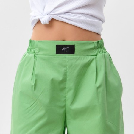 Women's suit (shirt and shorts) Mist Summer Time, size 48, green-4