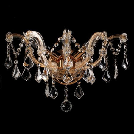 Bra “Louise”, 3x60W E14, gold 28x42x28 cm