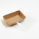 Container with a flat lid, craft, 0.8 l, 19 x 13 x 5.5 cm