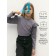 Лонгслив детский Amarobaby Ruffle, рост 122 см, цвет серый