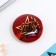 Setting icon "February 23", red, d = 5.6 cm