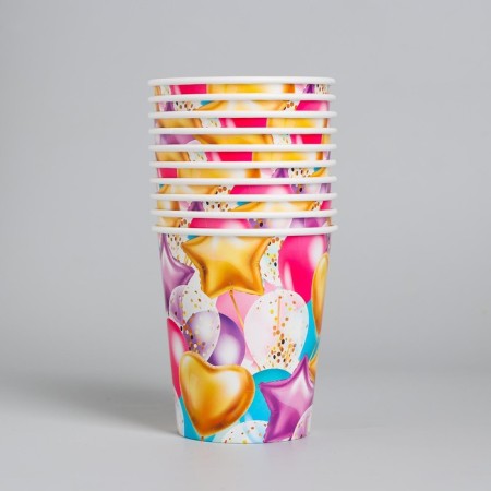 A single -single paper glass "balls", 250 ml-1